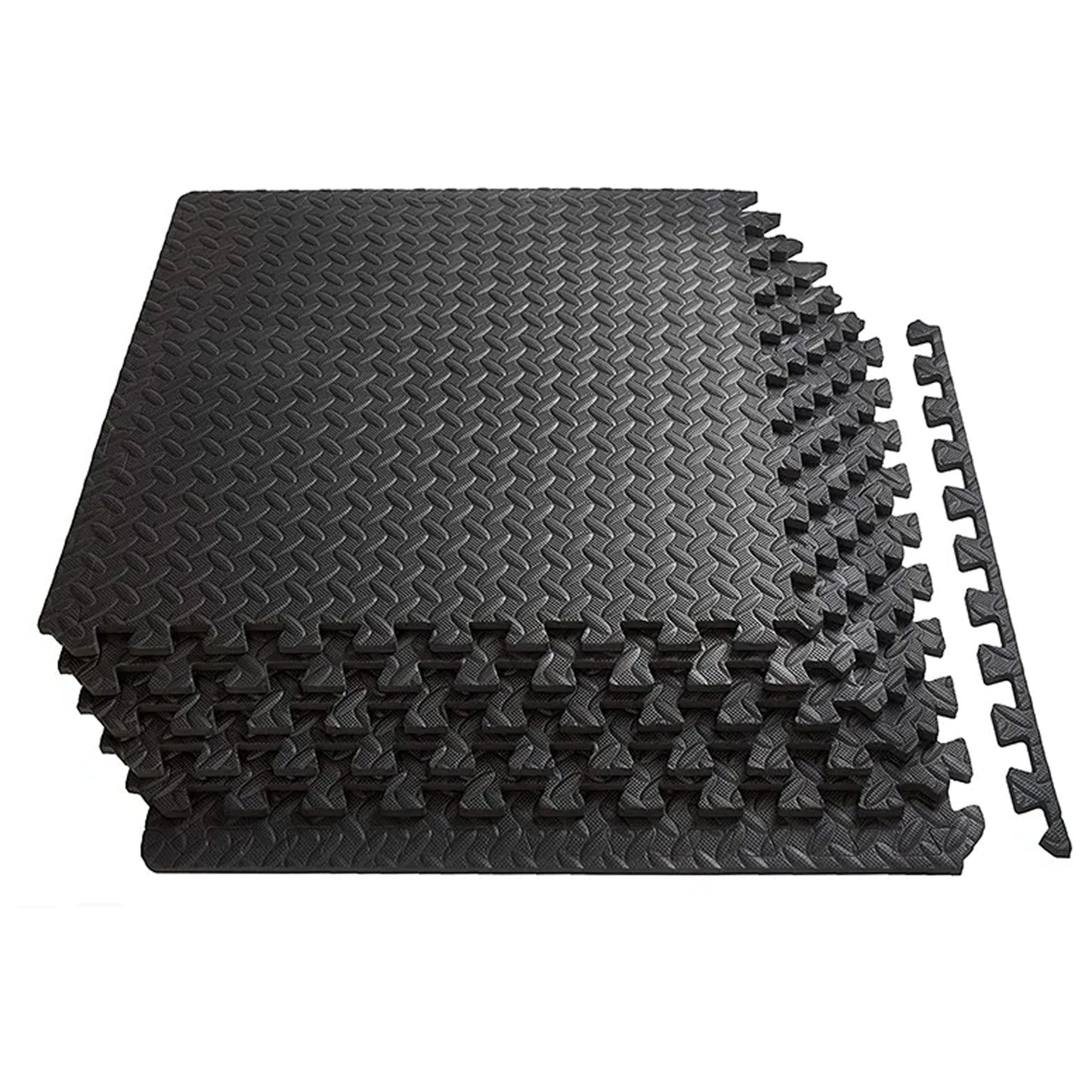 Premium Interlocking Puzzle Exercise Mats – 10mm EVA Foam Tiles for Home Gym Flooring – Non-Slip, Shock-Absorbing, Water-Resistant – Customizable Protective Workout Mats – Easy to Install