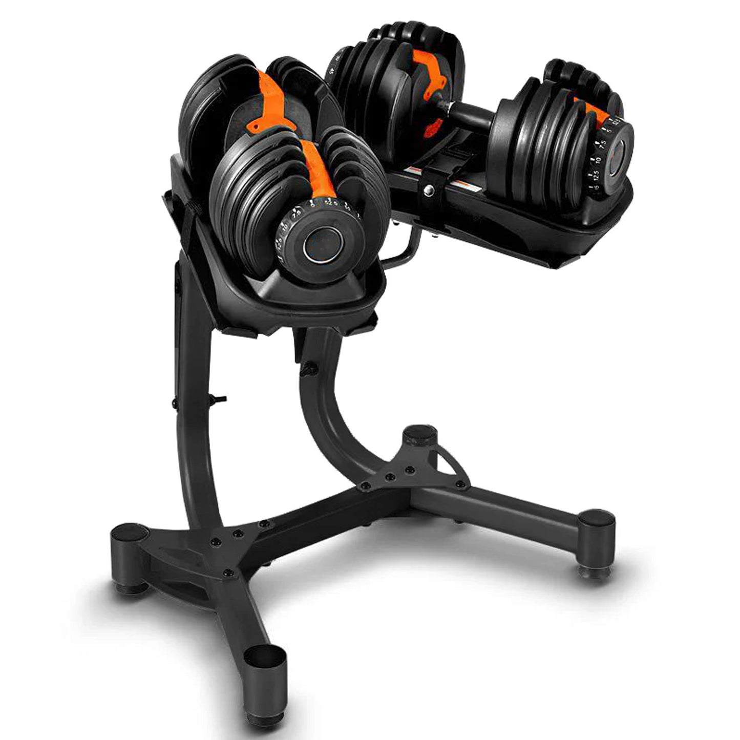 15-in-1 Adjustable Dumbbell 24kg – Compact Home Gym Weight with Quick Dial & Non-Slip Handle
