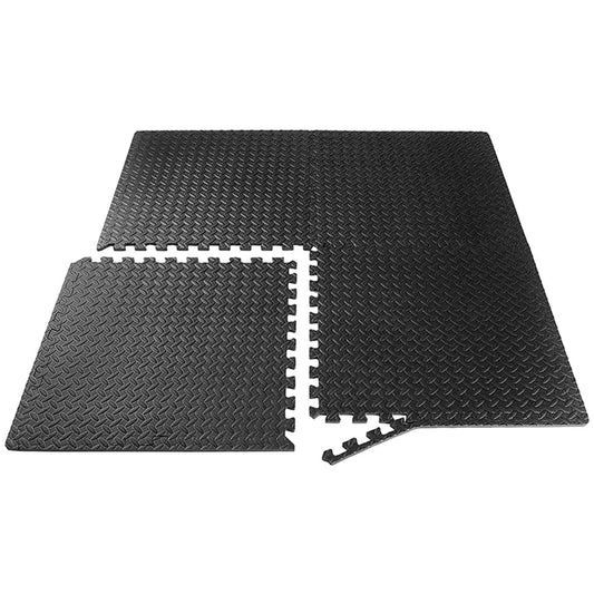 Premium Interlocking Puzzle Exercise Mats – 10mm EVA Foam Tiles for Home Gym Flooring – Non-Slip, Shock-Absorbing, Water-Resistant – Customizable Protective Workout Mats – Easy to Install