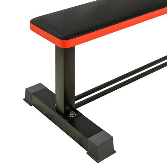 Heavy-Duty Flat Weight Bench for Home Gym Training – Professional Grade Steel Construction – High Capacity Workout Platform – Perfect for Bench Press, Dumbbell Exercises, and Core Training