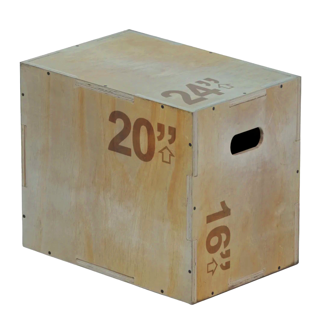 3-in-1 Wooden Plyometric Jump Box – Premium Training Platform for CrossFit, HIIT & Strength Workouts – Multiple Height Options – Heavy-Duty Construction for Home & Commercial Gyms