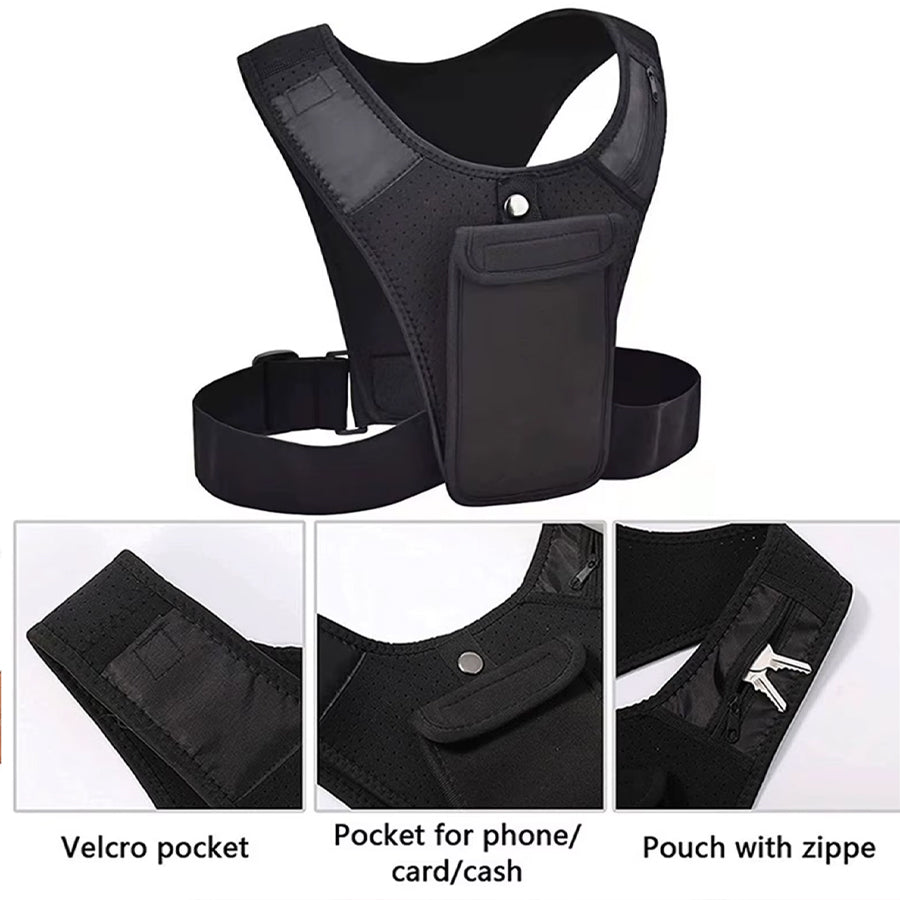 Premium Running Hydration Vest Backpack – Ultralight Water-Resistant Pack for Marathon, Trail & Distance Running – Adjustable Fit for Men & Women (31–48”) – Compact Ergonomic Design for Cycling & Racing