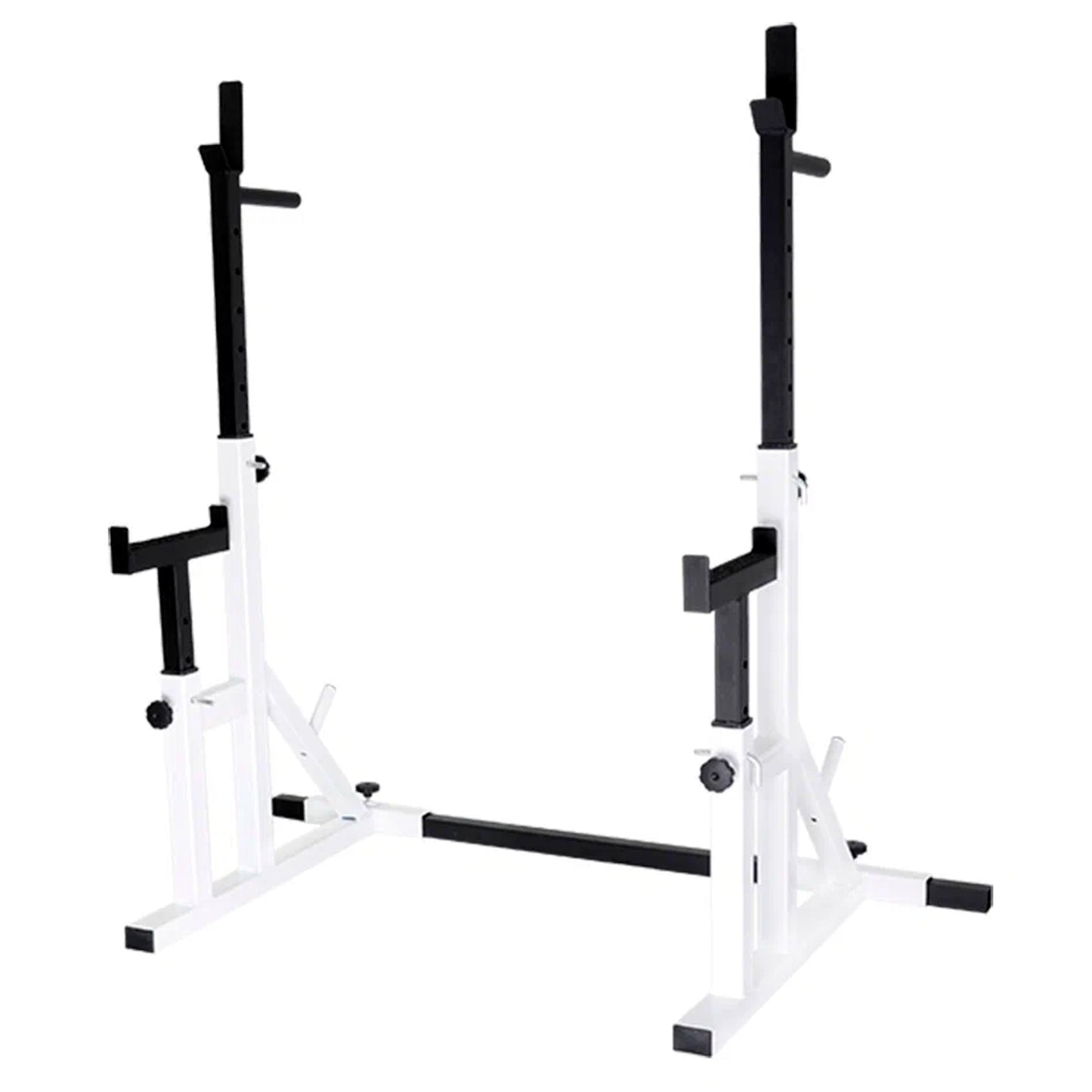 Heavy-Duty Adjustable Squat & Bench Press Rack – 400kg Capacity Power Rack with Dip Handles – Multi-Function Strength Training Station for Home Gyms & Serious Lifters