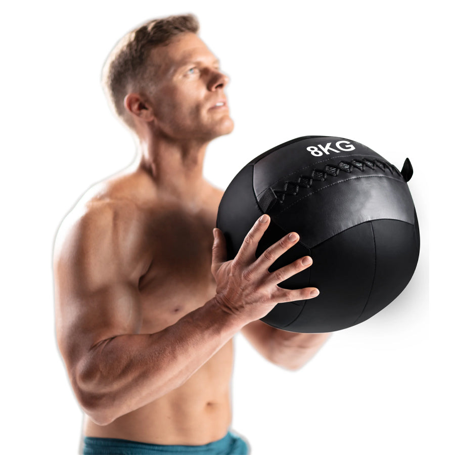 Professional Wall Balls 3kg–12kg – High-Performance Medicine Balls for CrossFit, HIIT & Strength Training – Durable Textured Vinyl for Superior Grip – No-Bounce Design for Core, Power & Explosive Workouts
