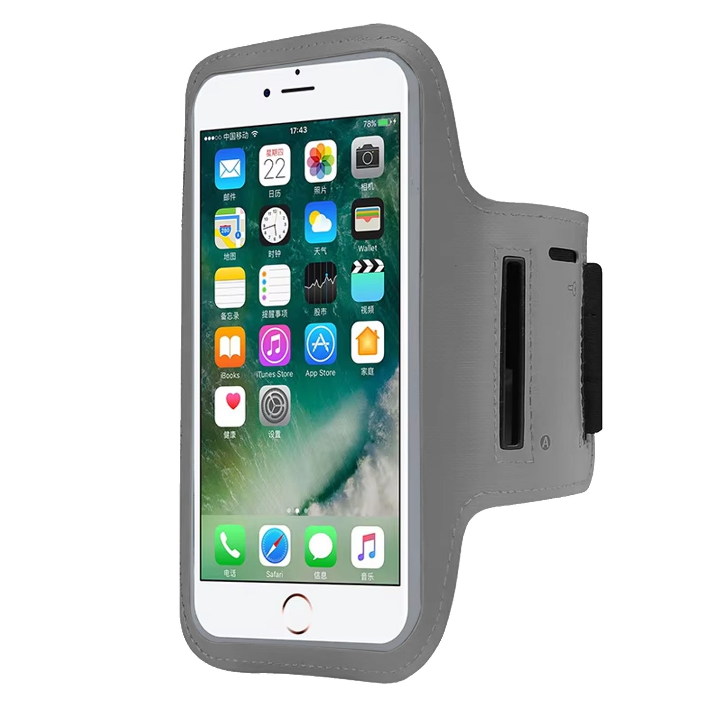 Waterproof Sports Armband Phone Holder – Adjustable Elastic Band with Card Slot & Key Pocket – Touchscreen-Compatible Running Case for iPhone & Samsung Galaxy – Ideal for Gym, Cycling & Workouts