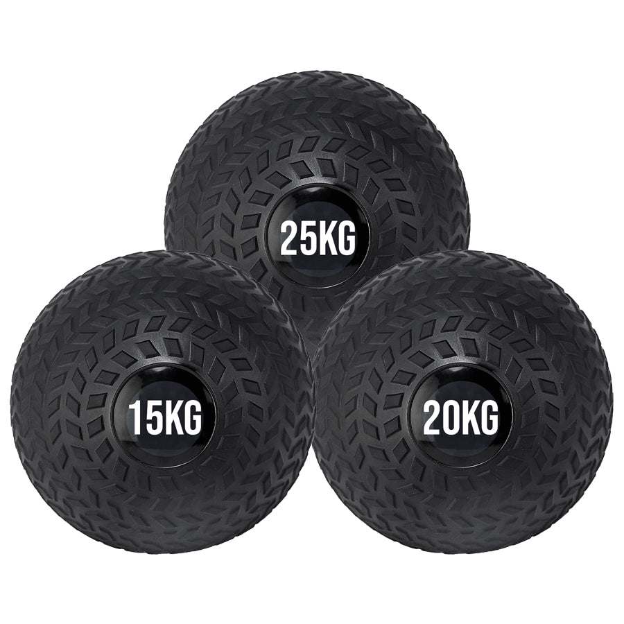 Treaded Slam Balls – Professional Dead Weight Medicine Balls for Explosive Power Training – Heavy-Duty Rubber with Textured Grip – No-Bounce Design for Strength, Conditioning & Core Workouts