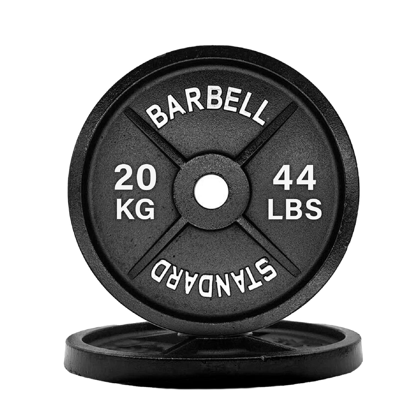 Cast Iron Weight Plates – Durable, Standard Fit Strength Training Discs for Home & Gym