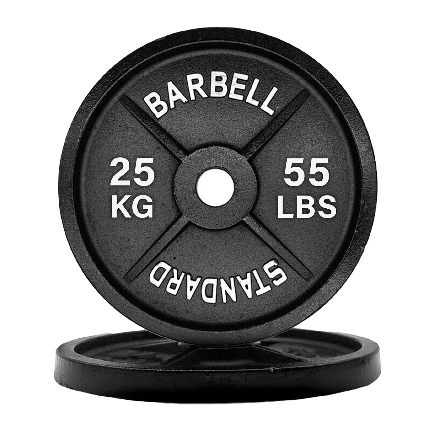Cast Iron Weight Plates – Durable, Standard Fit Strength Training Discs for Home & Gym