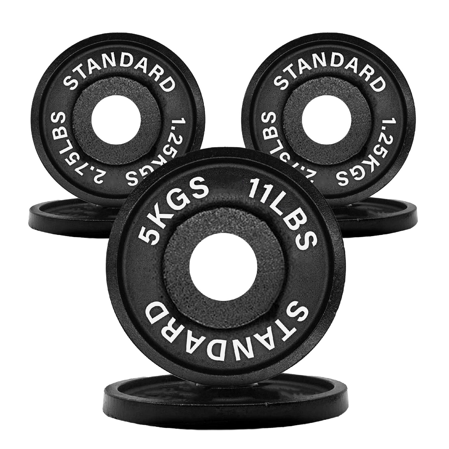 Cast Iron Weight Plates – Durable, Standard Fit Strength Training Discs for Home & Gym