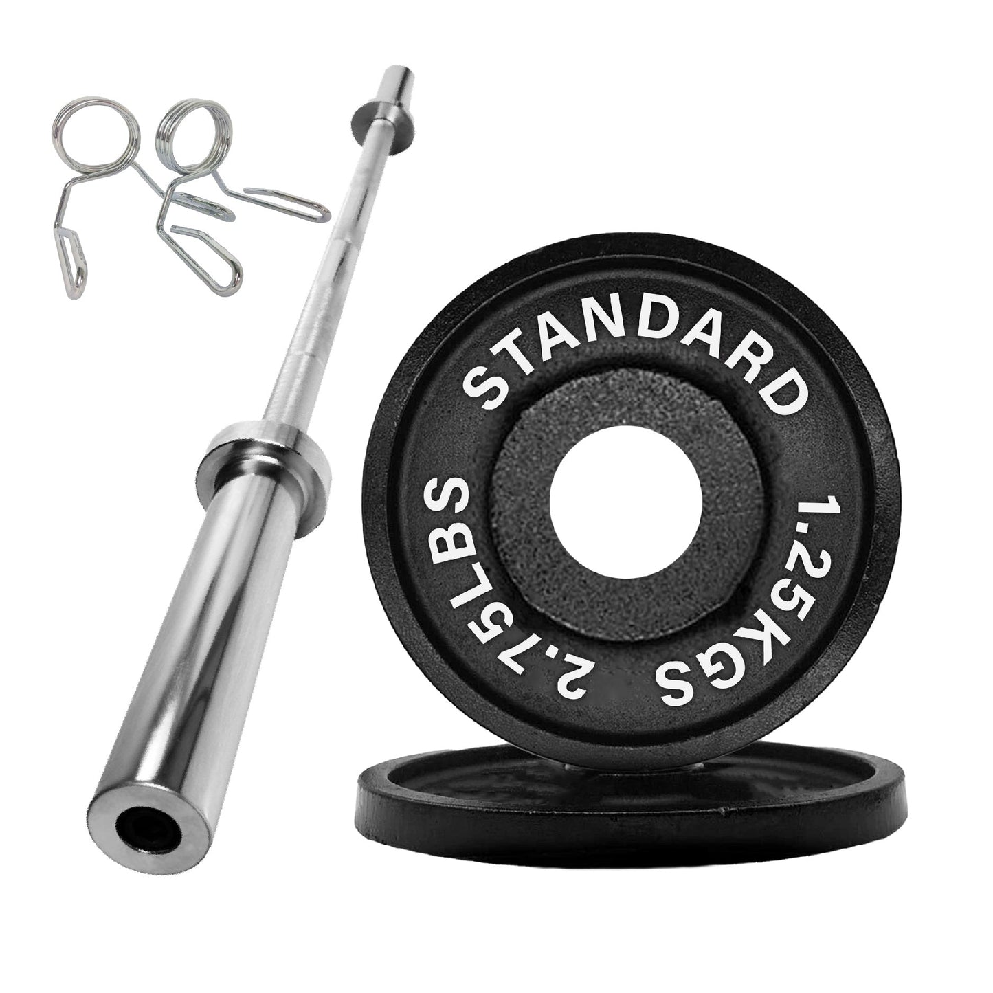 Cast Iron Weight Plates – Durable, Standard Fit Strength Training Discs for Home & Gym