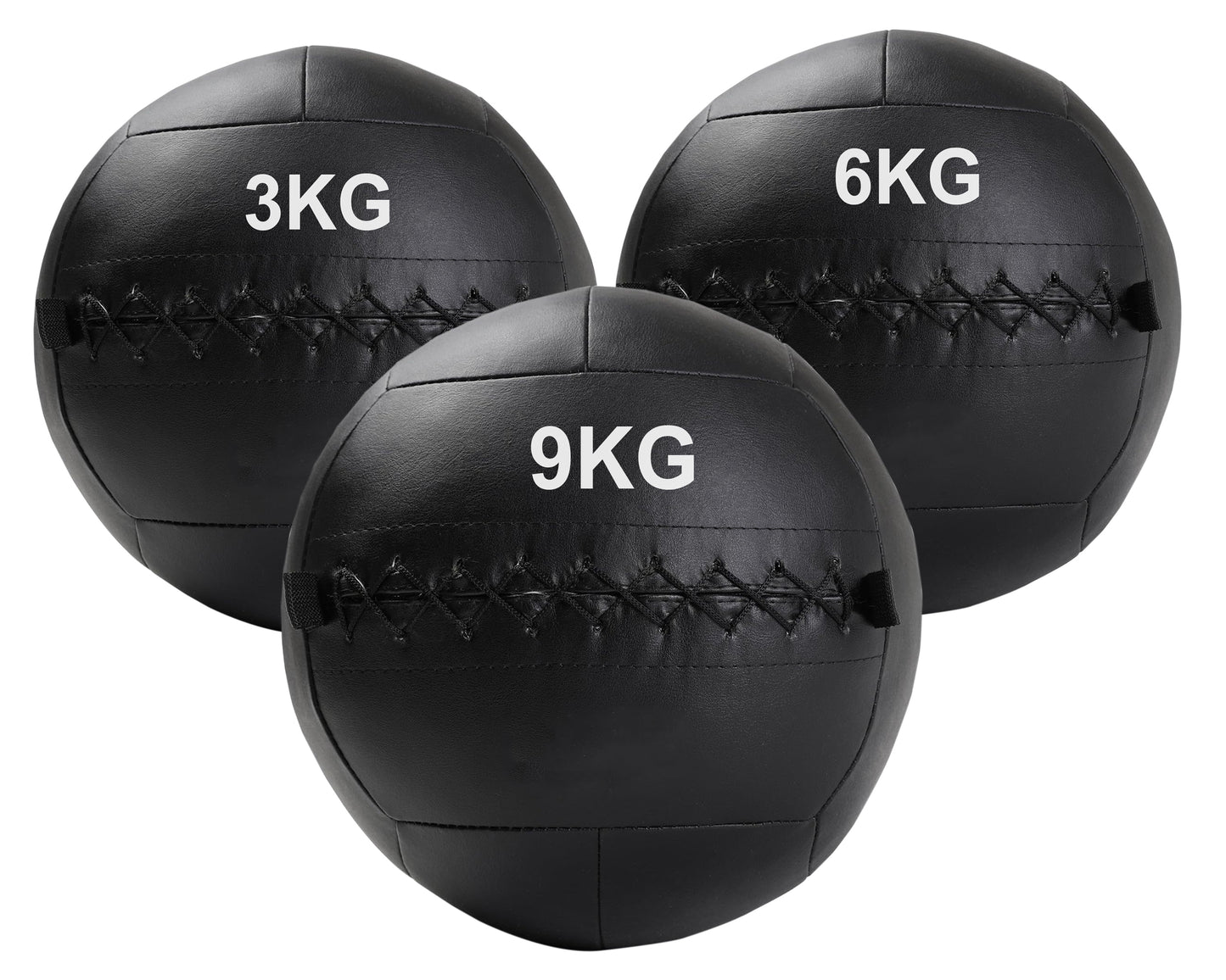 Professional Wall Balls 3kg–12kg – High-Performance Medicine Balls for CrossFit, HIIT & Strength Training – Durable Textured Vinyl for Superior Grip – No-Bounce Design for Core, Power & Explosive Workouts
