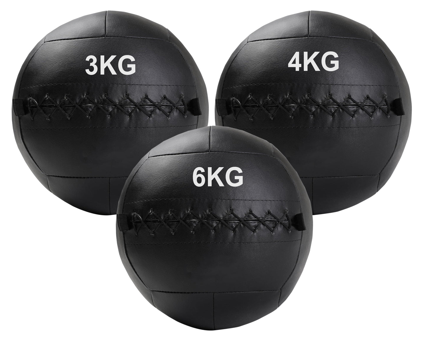 Professional Wall Balls 3kg–12kg – High-Performance Medicine Balls for CrossFit, HIIT & Strength Training – Durable Textured Vinyl for Superior Grip – No-Bounce Design for Core, Power & Explosive Workouts