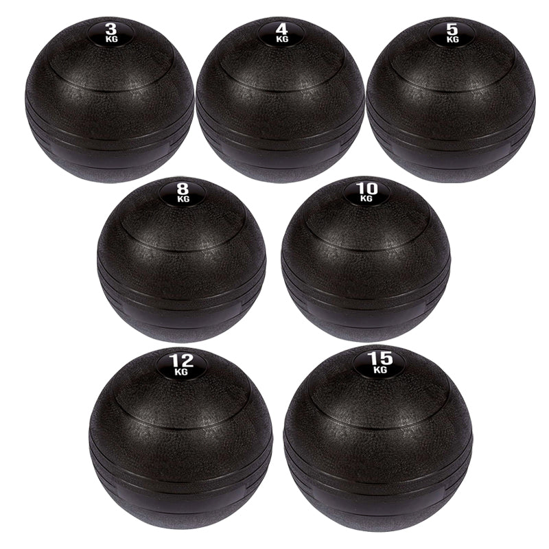 Heavy Duty Slam Balls – No-Bounce Rubber Medicine Ball | 3kg–25kg Options | High Grip Textured Finish for Strength, Core, Conditioning & Explosive Home Gym Workouts