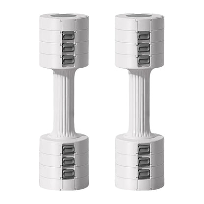 Adjustable Dumbbell Pair – 3-in-1 Weights for Men & Women | Choose 2x2.5kg or 2x10kg | Compact Dumbbells for Home Gym & Full-Body Workouts