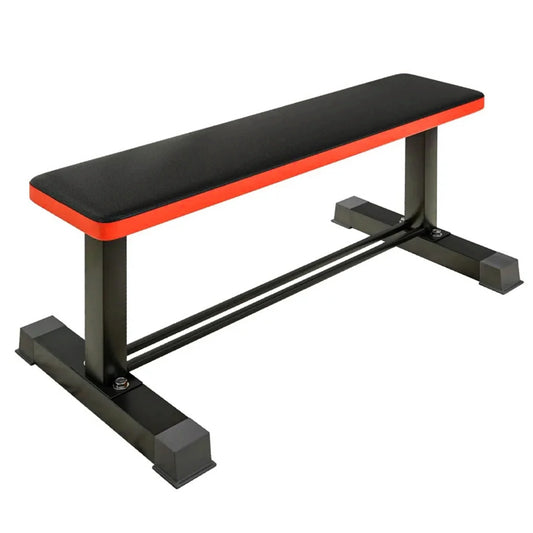 Heavy-Duty Flat Weight Bench for Home Gym Training – Professional Grade Steel Construction – High Capacity Workout Platform – Perfect for Bench Press, Dumbbell Exercises, and Core Training