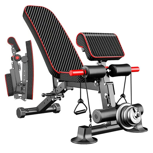 7-Position Adjustable Weight Bench – Foldable Home Gym Strength Training Equipment with 320KG Capacity – Multi-Angle Workout Bench for Incline, Decline, and Flat Exercises – High-Density Padded Comfort