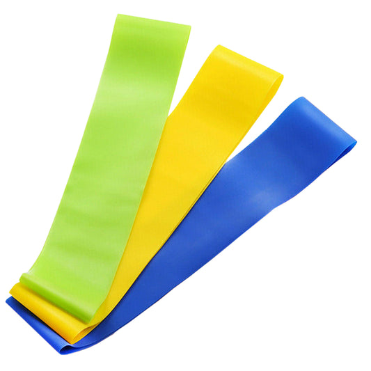 Premium Resistance Band Set – 5 Intensity Levels for Strength Training, Stretching & Rehab – Natural Latex Exercise Bands with Carry Bag – Portable Home Gym Equipment
