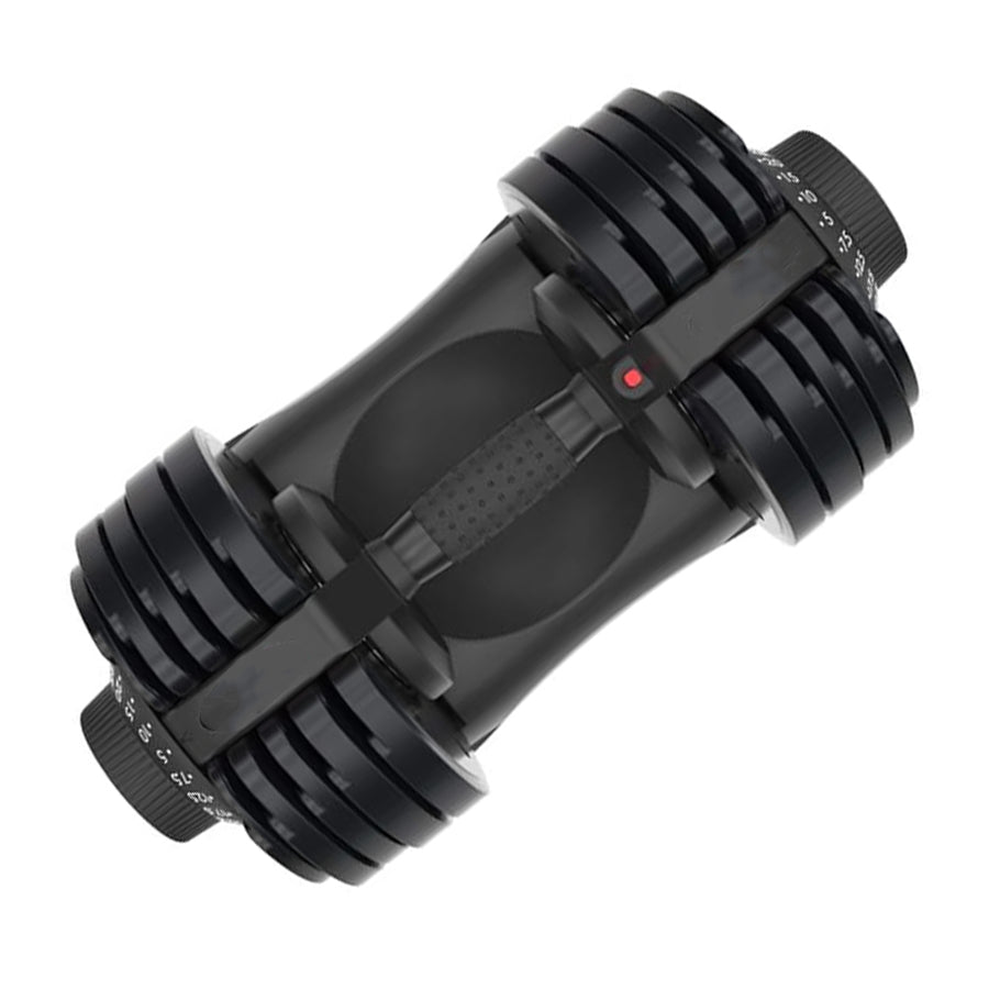 32.5kg Adjustable Dumbbell Pair – 12-in-1 Each | Quick Select Free Weights Set from 5kg to 32.5kg | Compact Dumbbells for Home Gym Strength & Full-Body Training