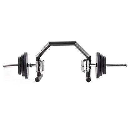 20kg Open Trap Bar – Olympic Hex Bar with Built-In Deadlift Jack – Rotating Sleeves & Knurled Handles – Premium Strength Training Bar for Deadlifts, Shrugs & Rows – Heavy-Duty Steel Construction