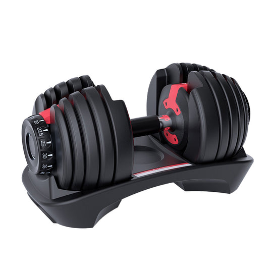 15-in-1 Adjustable Dumbbell 24kg – Compact Home Gym Weight with Quick Dial & Non-Slip Handle