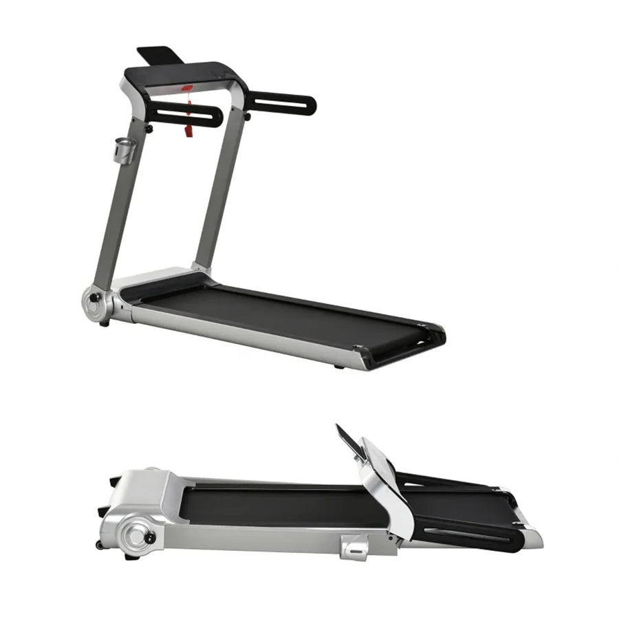 T103 Folding Treadmill – Compact 14km/h Walking Pad for Home – Space-Saving Design with LED Display – Shock-Absorbing Running Belt – Ideal for Walking, Jogging & Cardio Training