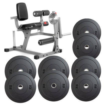 Professional Leg Extension & Curl Machine – Dual-Function Lower Body Trainer with Adjustable Seat & Rotary Pads – Commercial-Grade Strength Equipment for Muscle Building at Home