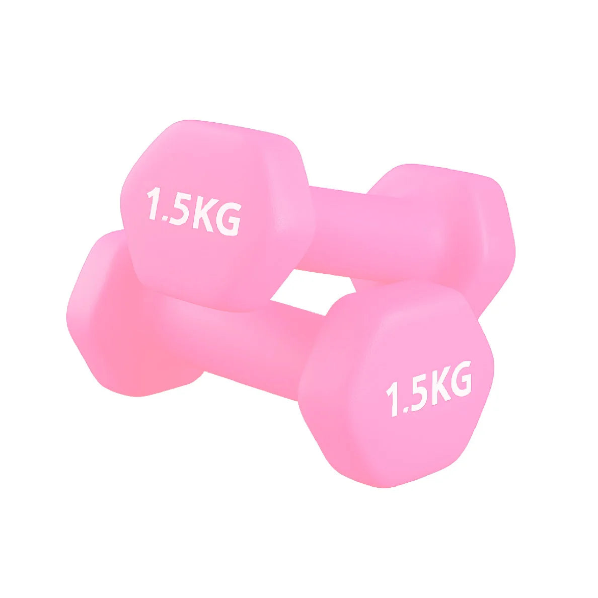 Neoprene Hex Dumbbells – Anti-Roll Non-Slip Hand Weights with Soft-Touch Grip – Available in Singles, Pairs & Sets – Premium Home Fitness Equipment