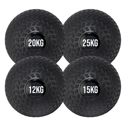 Treaded Slam Balls – Professional Dead Weight Medicine Balls for Explosive Power Training – Heavy-Duty Rubber with Textured Grip – No-Bounce Design for Strength, Conditioning & Core Workouts