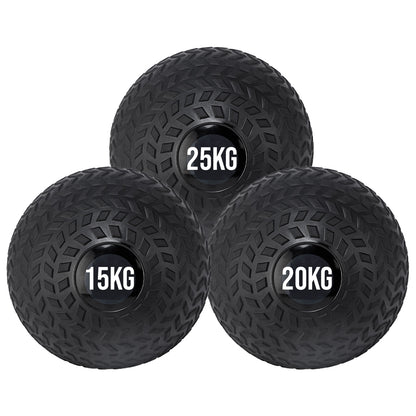 Treaded Slam Balls – Professional Dead Weight Medicine Balls for Explosive Power Training – Heavy-Duty Rubber with Textured Grip – No-Bounce Design for Strength, Conditioning & Core Workouts