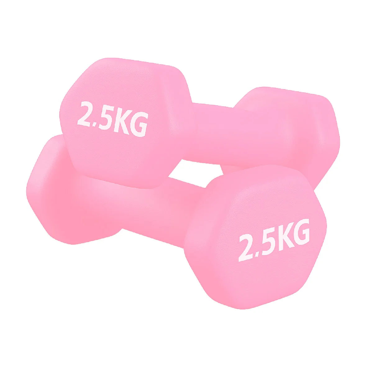 Neoprene Hex Dumbbells – Anti-Roll Non-Slip Hand Weights with Soft-Touch Grip – Available in Singles, Pairs & Sets – Premium Home Fitness Equipment