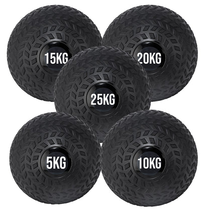 Treaded Slam Balls – Professional Dead Weight Medicine Balls for Explosive Power Training – Heavy-Duty Rubber with Textured Grip – No-Bounce Design for Strength, Conditioning & Core Workouts