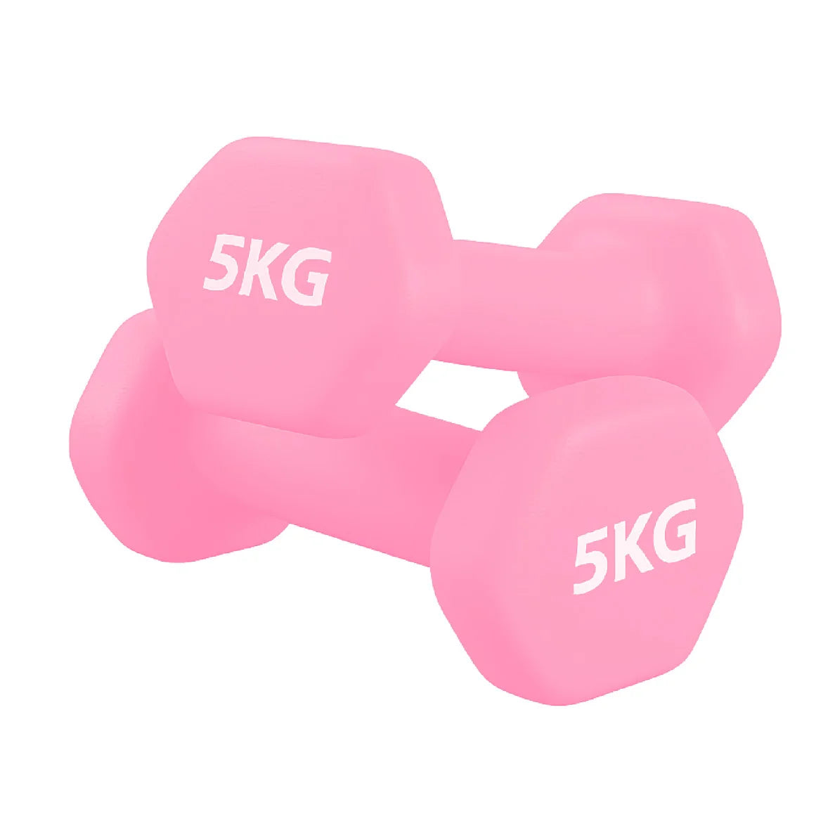 Neoprene Hex Dumbbells – Anti-Roll Non-Slip Hand Weights with Soft-Touch Grip – Available in Singles, Pairs & Sets – Premium Home Fitness Equipment
