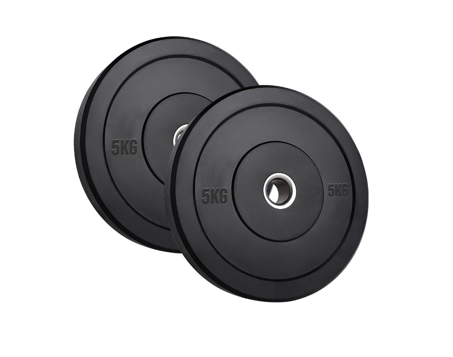 Olympic Bumper Plates – Premium Rubber-Coated Weights with 2" Steel Insert – Ideal for Powerlifting, CrossFit & Weightlifting – Singles, Pairs & Sets Available