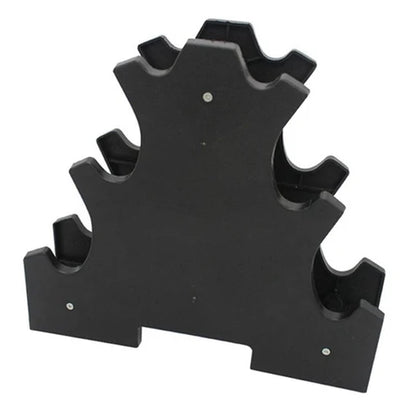 Black metal gear-shaped object on a white background