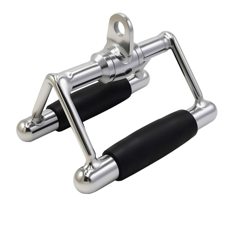 Cable Machine Attachments – Tricep Rope, V Bar, Curl & Lat Pulldown Bars with Carabiner Clips for Home Gym Strength Training