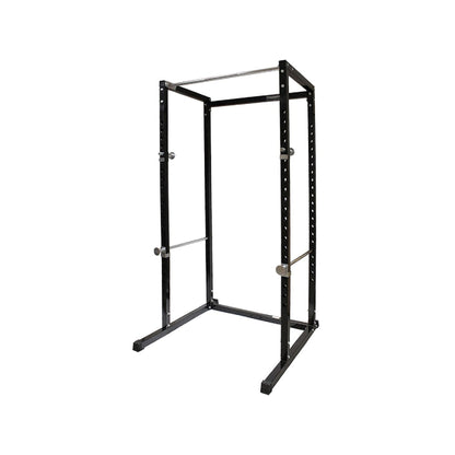 G100 Commercial Grade Power Rack – Heavy-Duty Squat Cage with Pull-Up Bar, Adjustable J-Hooks & Safety Pins – Reinforced Steel Frame for Professional Home Gym Strength Training