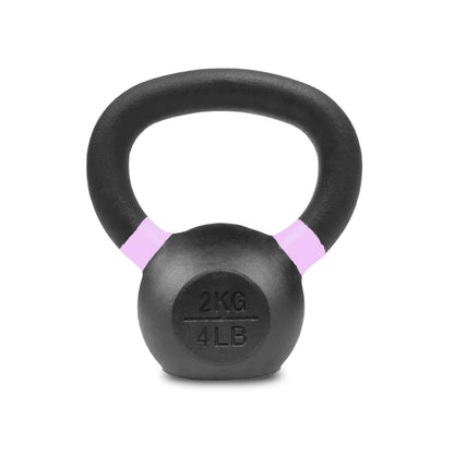 Premium Cast Iron Kettlebells – Solid Strength Training Weights with Wide Smooth Grip – Durable Kettlebell Set for Home Gym Workouts – Multiple Weight Options for All Fitness Levels