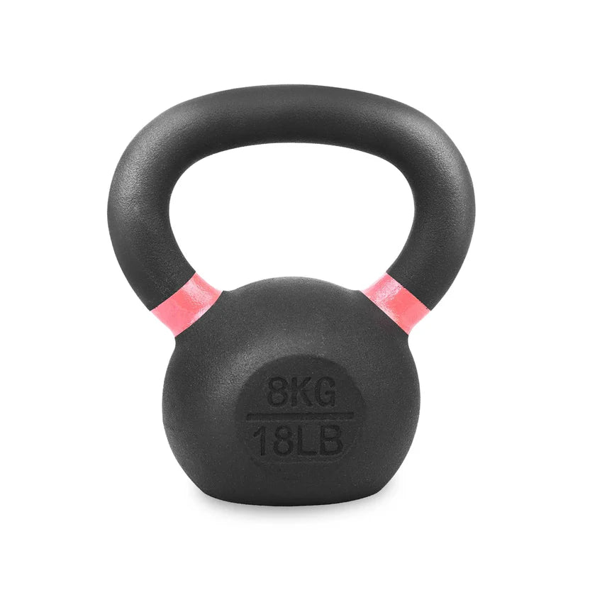 Premium Cast Iron Kettlebells – Solid Strength Training Weights with Wide Smooth Grip – Durable Kettlebell Set for Home Gym Workouts – Multiple Weight Options for All Fitness Levels