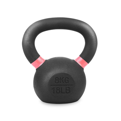 Premium Cast Iron Kettlebells – Solid Strength Training Weights with Wide Smooth Grip – Durable Kettlebell Set for Home Gym Workouts – Multiple Weight Options for All Fitness Levels