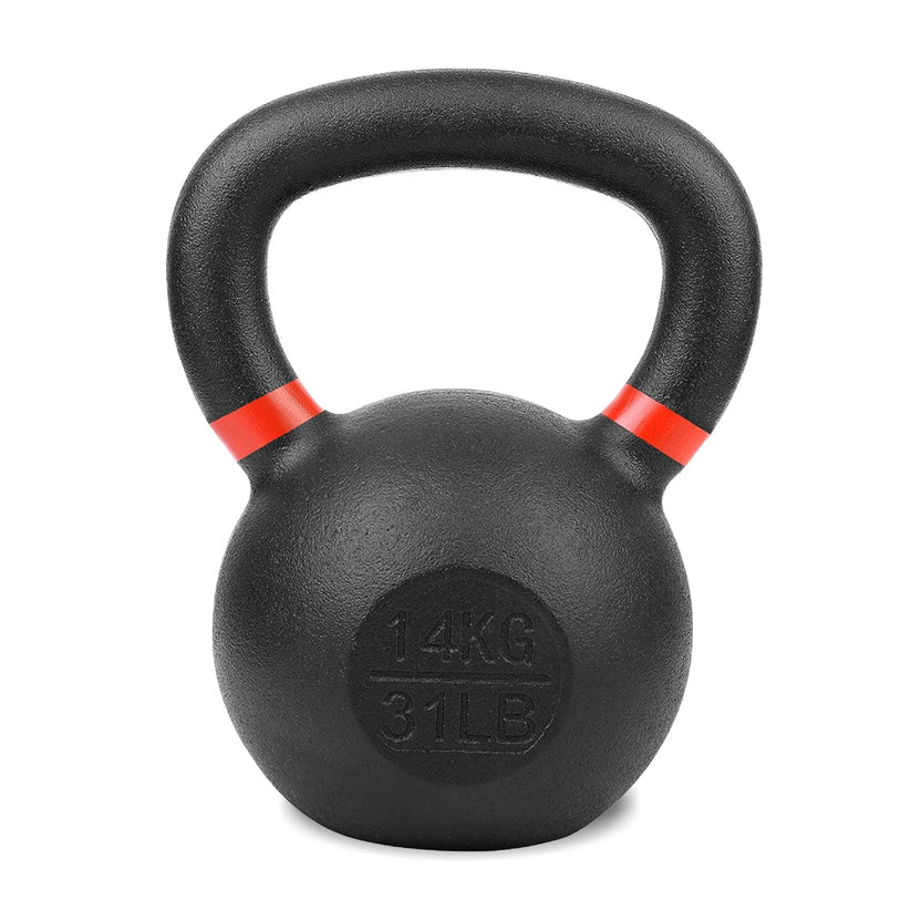Premium Cast Iron Kettlebells – Solid Strength Training Weights with Wide Smooth Grip – Durable Kettlebell Set for Home Gym Workouts – Multiple Weight Options for All Fitness Levels