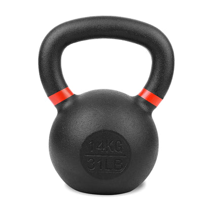 Premium Cast Iron Kettlebells – Solid Strength Training Weights with Wide Smooth Grip – Durable Kettlebell Set for Home Gym Workouts – Multiple Weight Options for All Fitness Levels