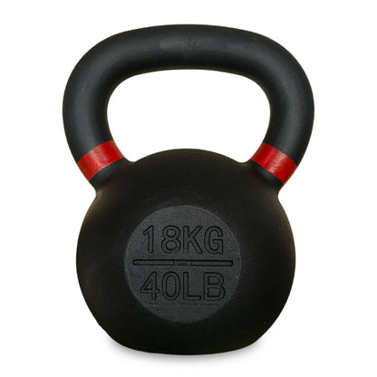 Premium Cast Iron Kettlebells – Solid Strength Training Weights with Wide Smooth Grip – Durable Kettlebell Set for Home Gym Workouts – Multiple Weight Options for All Fitness Levels