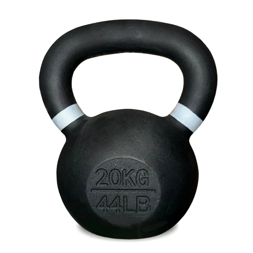 Premium Cast Iron Kettlebells – Solid Strength Training Weights with Wide Smooth Grip – Durable Kettlebell Set for Home Gym Workouts – Multiple Weight Options for All Fitness Levels