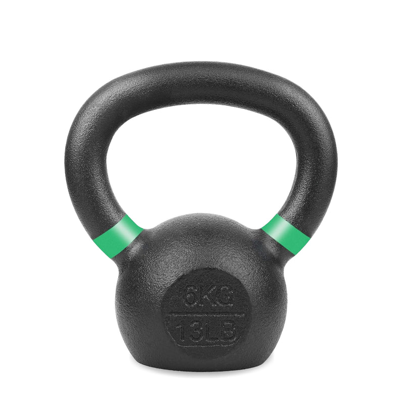 Premium Cast Iron Kettlebells – Solid Strength Training Weights with Wide Smooth Grip – Durable Kettlebell Set for Home Gym Workouts – Multiple Weight Options for All Fitness Levels