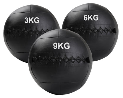 Professional Wall Balls 3kg–12kg – High-Performance Medicine Balls for CrossFit, HIIT & Strength Training – Durable Textured Vinyl for Superior Grip – No-Bounce Design for Core, Power & Explosive Workouts