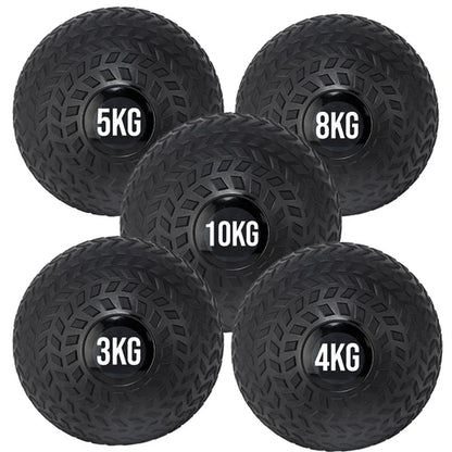 Set of black weighted balls with labeled weights on a white background