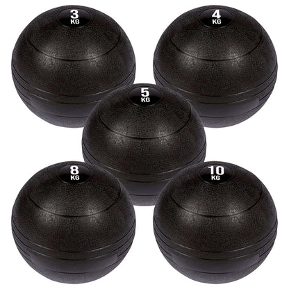 Heavy Duty Slam Balls – No-Bounce Rubber Medicine Ball | 3kg–25kg Options | High Grip Textured Finish for Strength, Core, Conditioning & Explosive Home Gym Workouts
