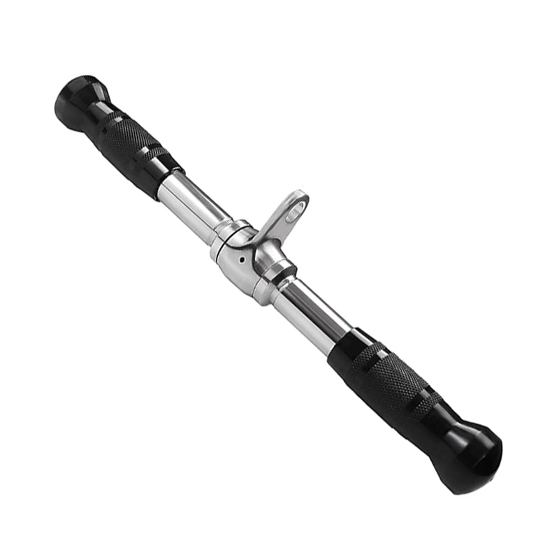 Cable Machine Attachments – Tricep Rope, V Bar, Curl & Lat Pulldown Bars with Carabiner Clips for Home Gym Strength Training