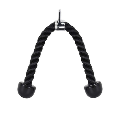 Cable Machine Attachments – Tricep Rope, V Bar, Curl & Lat Pulldown Bars with Carabiner Clips for Home Gym Strength Training