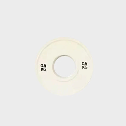 Olympic Fractional Weight Plates Set 0.5–2.5kg | Colour Rubber Micro Bumper Plates with Steel Center | 2” Olympic Barbell Weight Discs for Strength Training, CrossFit & Home Gym